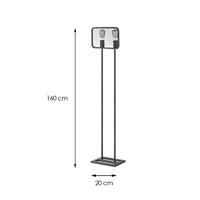 Home sweet home vloerlamp Weave 2L - zwart - thumbnail