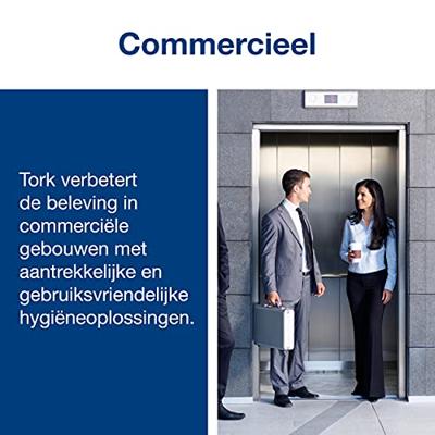 Tork Sensor zeepdispenser voor schuimzeep en antibacteriële handzeep S4, zwart (561608) (561609) - thumbnail