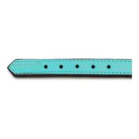 Hondenhalsband Gloria Gestoffeerd turquoise (35 cm) (35 x 1,5 cm) - thumbnail