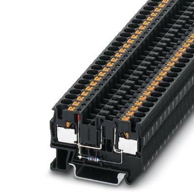 Phoenix Contact 3208964 Zekering-serieklem 6.2 mm Snelaansluiting Zwart 50 stuk(s) Phoenix Contact 3208964 Zekering-serieklem 6.2 mm Snelaansluiting Zwart 50 stuk(s)