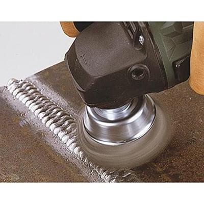 Wolfcraft Komborstel | RVS | Gevlochten | M14 | Ø75mm | 1 stuk - 2700000
