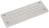 Trelleborg MH-24 F27-1 LIGHT GREY UL94 V-0 IP65 TPE Screw Doorvoerplaat TPE Grijs 1 stuk(s) - thumbnail