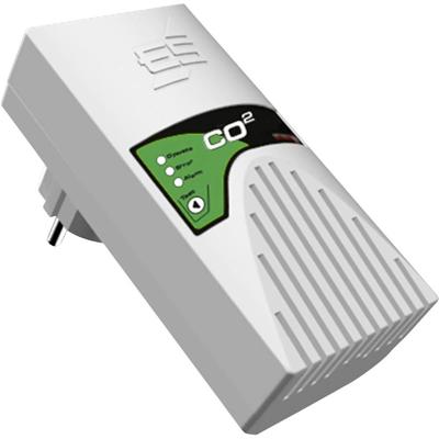 Schabus GX-D33 Kooldioxidemelder Voor CO₂-fles werkt op het lichtnet Detectie van Kooldioxide