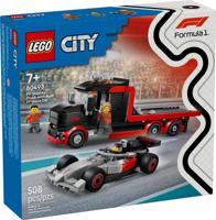 LEGO CITY 60493 F1-displaytruck met Audi F1-raceauto - thumbnail