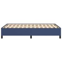 Bedframe stof blauw 120x200 cm - thumbnail
