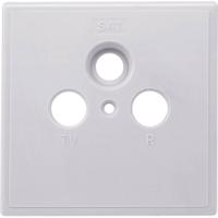 Axing SZU 2-01 Afdekplaat antennedoos TV, FM, Data - thumbnail