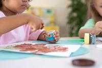 Vingerverf Jovi 5 Stuks Vingerverf Wit 125 ml - thumbnail