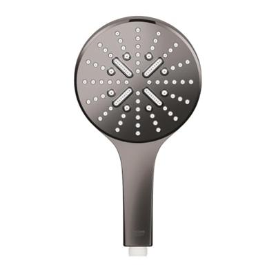Handdouche GROHE Rainshower SmartActive 130 Rond 13cm Hard Graphite
