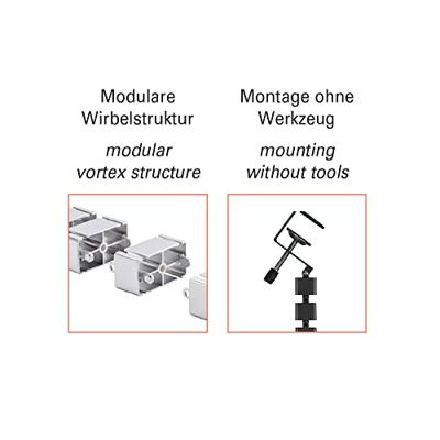 My Wall HZ43L HZ43L Kabelbundelhouder Zwart 1 stuk(s)