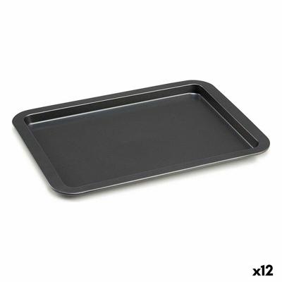 Ovenschaal Kinvara Grijs Metaal 48 x 3 x 33,5 cm (12 Stuks)