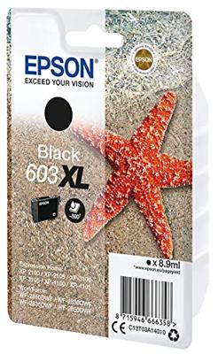Epson 603XL Cartridge Inkt Zwart Epson 603XL Cartridge Inkt Zwart