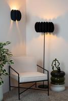 Lucide SPENCER - Vloerlamp - Ø 40 cm - 1xE27 - Zwart - thumbnail