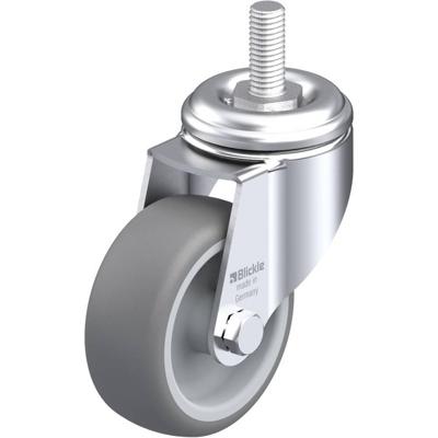 Blickle LKRA-TPA 80G-GS12 Zwenkwiel Wieldiameter: 80 mm Draagvermogen (max.): 100 kg 1 stuk(s)