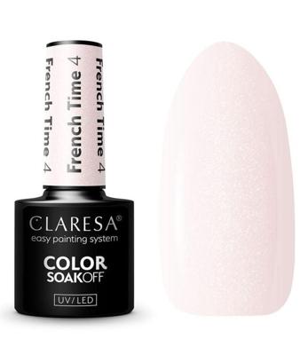 Claresa uv/led gellak 5ml french time 4 Claresa uv/led gellak 5ml french time 4