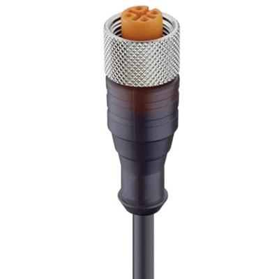Lumberg Automation 11356-1 Sensor/actuator connector, geassembleerd M12 Aantal polen (sensoren): 4 Bus, recht 5.00 m 1 stuk(s)