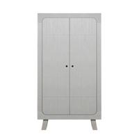 Kast Sammie 2-deurs grenen warm grijs - thumbnail