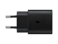 Samsung oplader met kabel 1m usb c 25w zwart - thumbnail