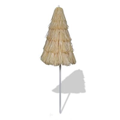 VidaXL Strandparasol kantelbaar hawaii-stijl