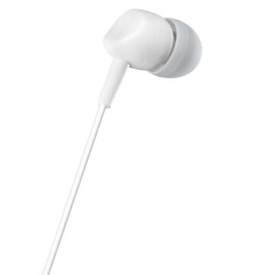 Hama Kooky Hi-FI in-ear hoofdtelefoon, bekabeld, stereo, lichtgrijs, wit, ruisonderdrukking van de microfoon
