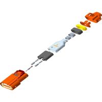 TE Connectivity YHV280-2PM-P-4MM-A Superseal set Totaal aantal polen: 2 Rastermaat: 10.4 mm Inhoud: 1 stuk(s) Piece - thumbnail