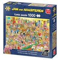Jan Van Haasteren legpuzzel - het bejaardentehuis, 1000st. - thumbnail