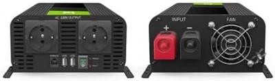 Green Cell PRO INVGC09 Omvormer 1000 W 12 V - 230 V