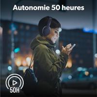 T'nB T'nB Tonality, opvouwbare draadloze hoofdtelefoon met passieve ruisonderdrukking, met bluetooth-verbinding, stereogeluid met geïntegreerde microfoon, batterijduur tot 30 uur, blauw - thumbnail