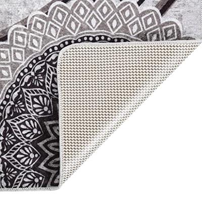 Vloerkleed wasbaar anti-slip 120x180 cm meerkleurig