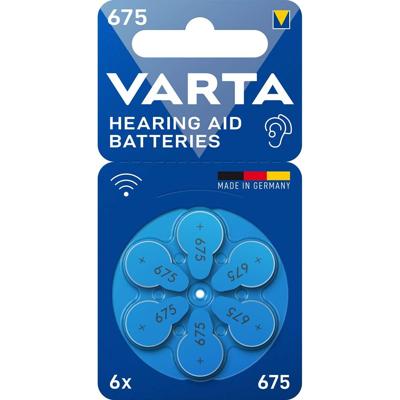 Varta Gehoorapparaat Batterijen Type 675