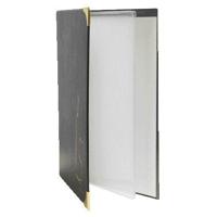 Wijnkaart Securit 4 x 2 tassen zwart - thumbnail