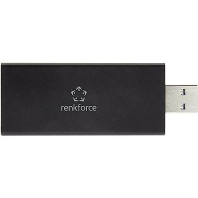 Renkforce RF-4521561 M.2 SSD-behuizing USB-A 3.0 5 GBit/s M.2 SATA 2230, 2242 RF-4521561 Renkforce RF-4521561 M.2 SSD-behuizing USB-A 3.0 5 GBit/s M.2 SATA 2230, 2242 RF-4521561