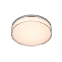 Lucide PLANO - Plafonnière Badkamer - Ø 28 cm - LED Dimb. - CCT - 1x16W 2700K/4000K - IP44 - Opaal - thumbnail