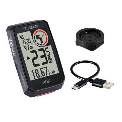 Sigma Rox 2.0 Fietscomputer GPS - Zwart Sigma Rox 2.0 Fietscomputer GPS - Zwart