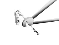 Union GH-243 Derailleurhanger - Zilver - thumbnail