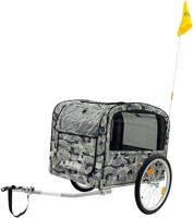 BLUE BIRD fiets-hondenkar dog trailer 20" camouflage - thumbnail
