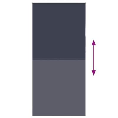 Rolgordijn verduisterend 100x230cm stofbreedte 95,7cm polyester