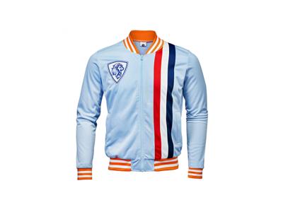 Trainings jas - Koningsdag kleding - Jack - Unisex Dames en Heren - Rood Wit Blauw Oranje - Maat XL Trainings jas - Koningsdag kleding - Jack - Unisex Dames en Heren - Rood Wit Blauw Oranje - Maat XL