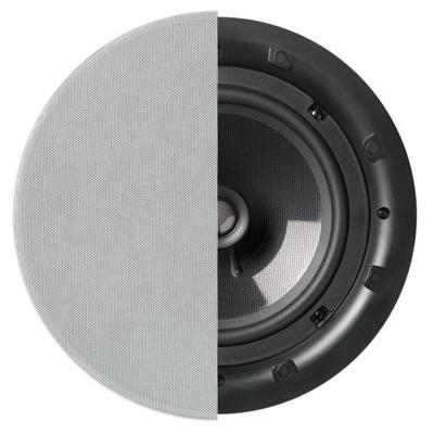 Q Acoustics QI 80CP 8-inch prestaties enkele ronde grille in-plafond luidspreker - wit