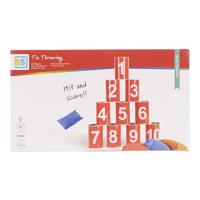 BS Toys blikwerpen rood, 13dlg. - thumbnail