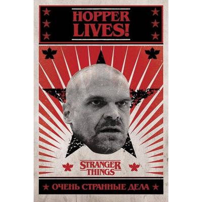 Poster Stranger Things - Hopper Lives 61x91,5cm