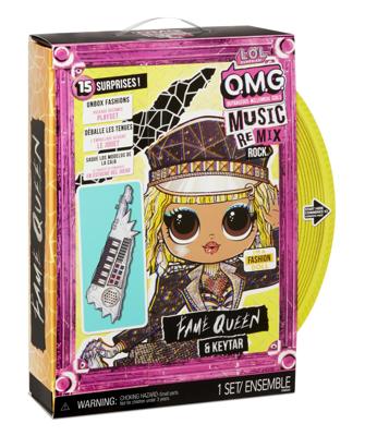 MGA Entertainment l.o.l. surprise! omg remix rock - fame queen and keytar pop