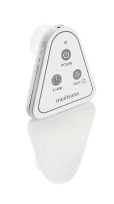 Medisana borrelende badmat - L 120 cm x d 36 cm - elektrische -570 watt - massage/borrelsfunctie op 3 niveaus - thumbnail