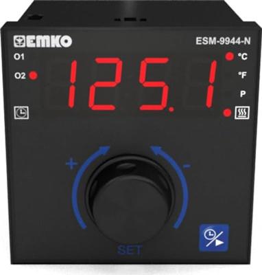 Emko ESM-9944-N 2-punt, P, PI, PD, PID Temperatuurregelaar Pt100, J, K, R, S -200 tot 1700 °C Relais 7 A, Relais 5 A (l x b x h) 96 x 96 x 96 mm Emko ESM-9944-N 2-punt, P, PI, PD, PID Temperatuurregelaar Pt100, J, K, R, S -200 tot 1700 °C Relais 7 A, Relais 5 A (l x b x h) 96 x 96 x 96 mm