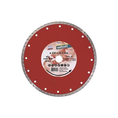 Wolfcraft Diamant-doorslijpschijf | ProTu | Ø230 x 22,23 | 1 stuk - 1698000 Wolfcraft Diamant-doorslijpschijf | ProTu | Ø230 x 22,23 | 1 stuk - 1698000