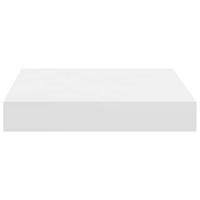 Wandschappen zwevend 4 st 23x23,5x3,8 cm MDF wit - thumbnail