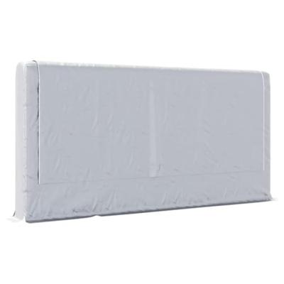 Haardhoutrek met regenhoes 300x25x150 cm gegalvaniseerd staal Haardhoutrek met regenhoes 300x25x150 cm gegalvaniseerd staal