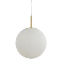Light & Living Hanglamp 'Medina' 40cm, kleur Antiek Brons/Mat Wit - thumbnail