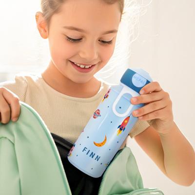 Mepal pop up drinkfles - Gepersonaliseerd - 400 ml - Cool Blue Mepal pop up drinkfles - Gepersonaliseerd - 400 ml - Cool Blue