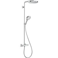 Hansgrohe Doucheset Raindance Select S 240 1jet PowderRain Met Thermostaat Chroom - thumbnail
