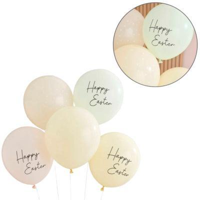 Ginger Ray ballonnen pasen pastel set van 5 | 20 stuks